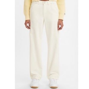Levi’s Utility White Women’s Loose Dad Jeans